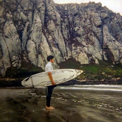Surfing Morro Bay